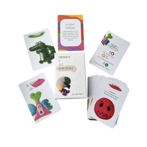 Flashcards "Cerebrín y sus emociones"
