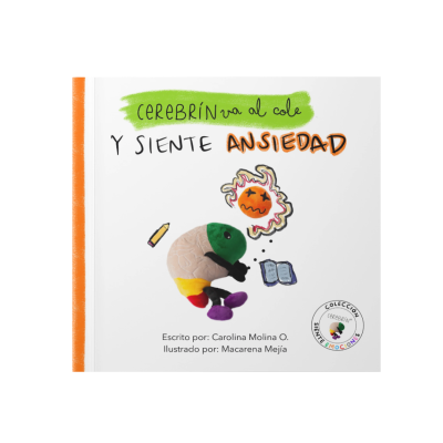 Cuento "Cerebrín siente ANSIEDAD"